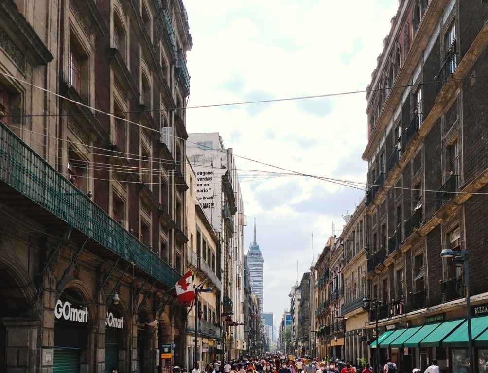 Mexico City - zatłoczone miasto