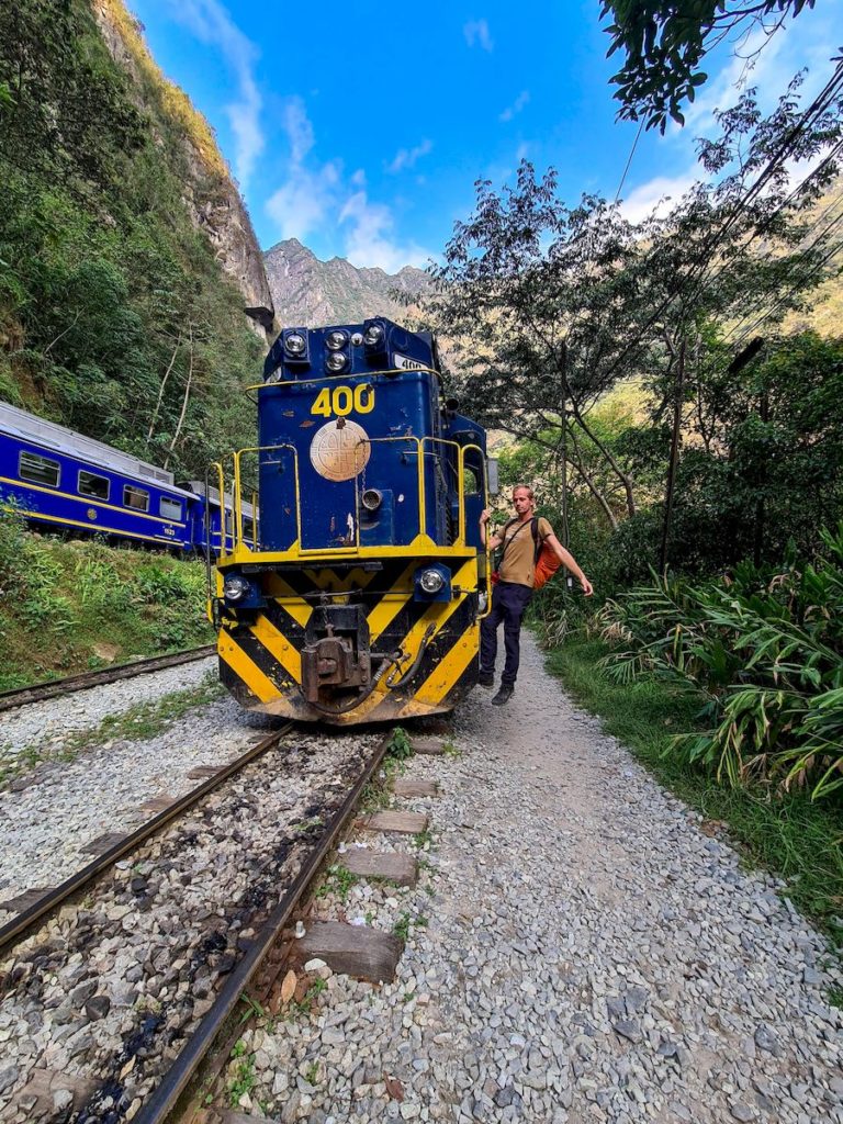 Pociąg Inka Trail do Aguas Calientes