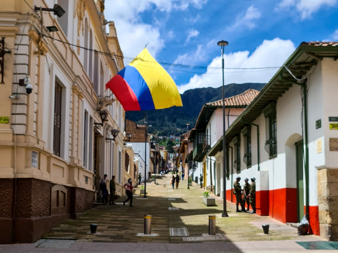 Bogota - stolica Kolumbii, stare miasto