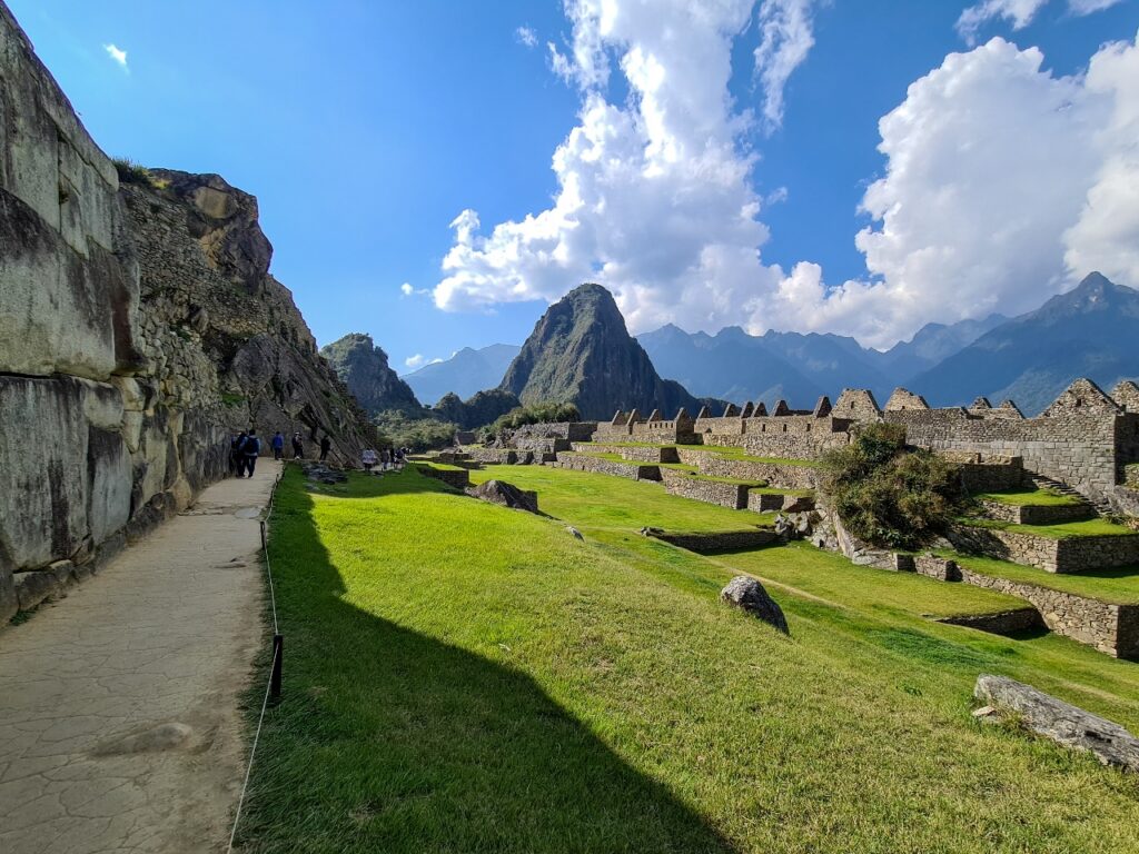 Ruiny miasta Inków w Peru