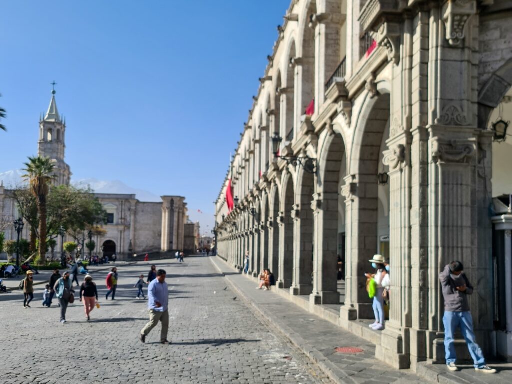 Arequipa - miasto w Peru