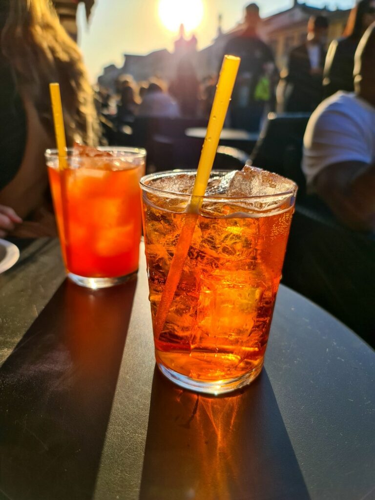 Aperol Spritz w Mediolanie