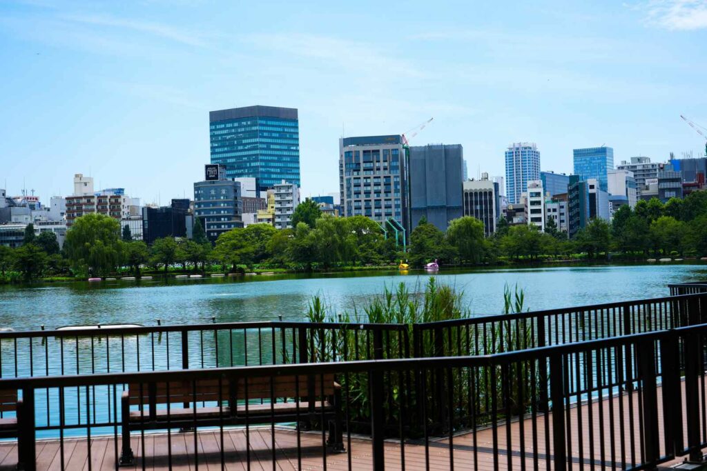 Ueno Park.