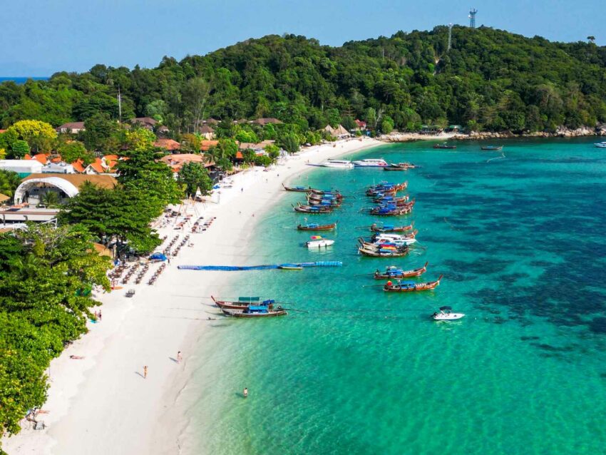 Koh Lipe widziane z drona.