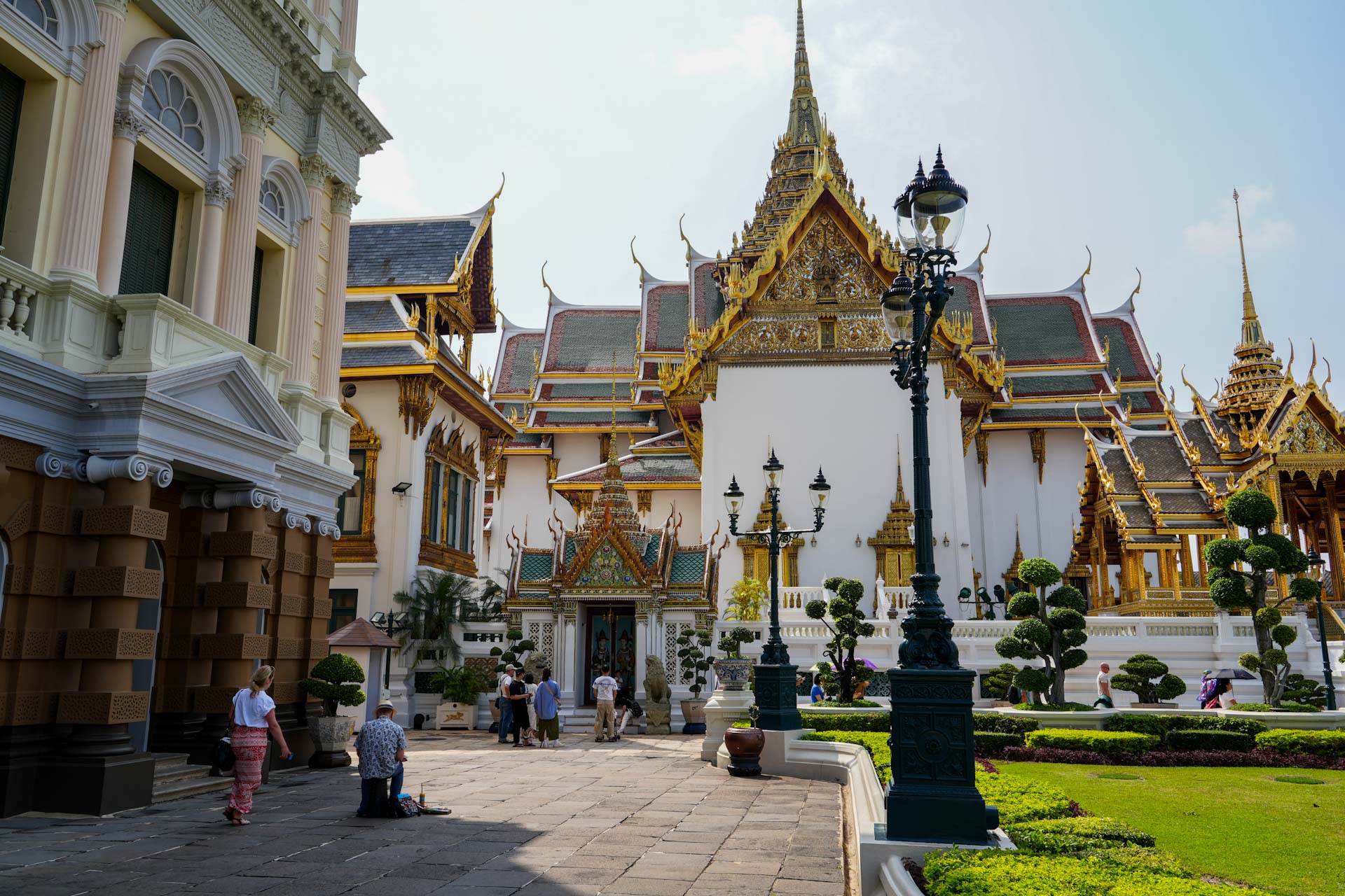 Wielki pałac królewski The Grand Palace w Bangkoku.